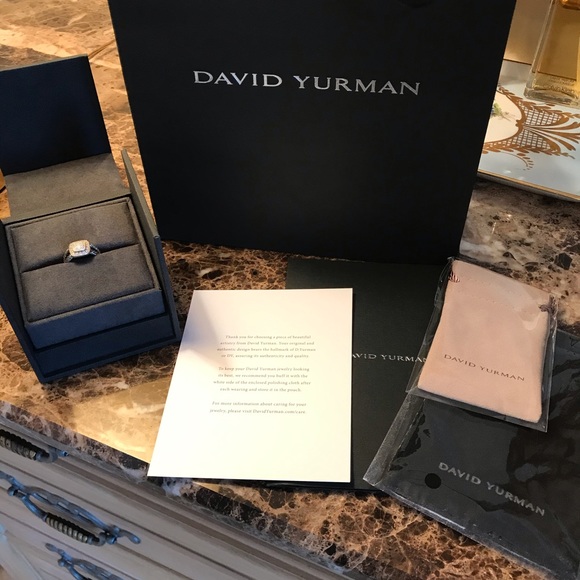 DAVID YURMAN PETITE ALBION DIAMOND RING - Picture 7 of 10